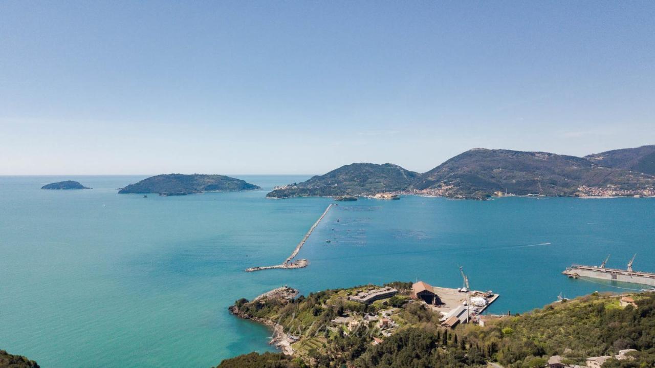 Vista Sul Blu ,Baia Blu, Lerici Apartment Exterior photo
